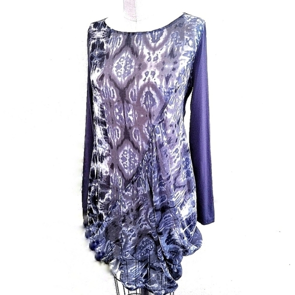 Ronen Chen | Designer‎ Abstract Tie Dye tunic… - Picture 1 of 11